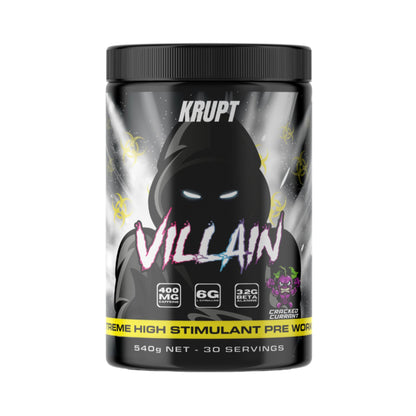 Krupt Supps Villain - Victorious Fitness Supplements Hervey Bay