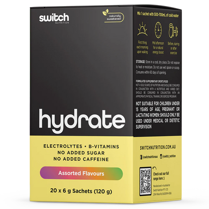 Switch Nutrition Hydrate - Victorious Fitness Supplements Hervey Bay
