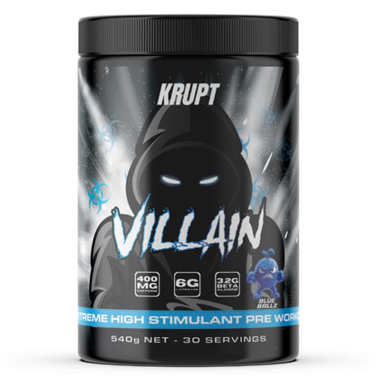 Krupt Supps Villain - Victorious Fitness Supplements Hervey Bay