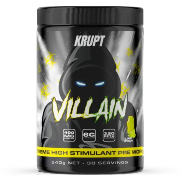 Krupt Supps Villain - Victorious Fitness Supplements Hervey Bay