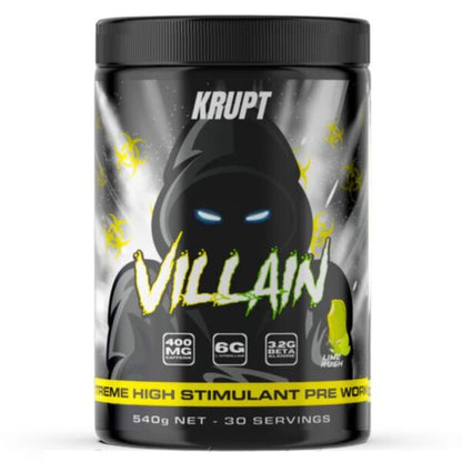 Krupt Supps Villain - Victorious Fitness Supplements Hervey Bay