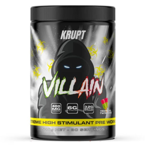 Krupt Supps Villain - Victorious Fitness Supplements Hervey Bay