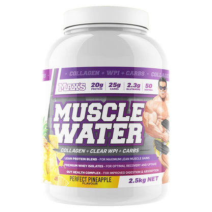 Max's Muscle Water - Victorious Fitness Supplements Hervey Bay