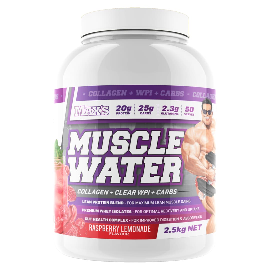 Max's Muscle Water - Victorious Fitness Supplements Hervey Bay