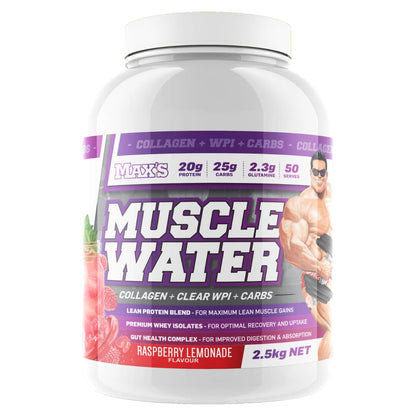 Max's Muscle Water - Victorious Fitness Supplements Hervey Bay