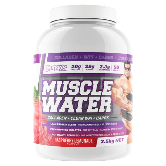 Max's Muscle Water - Victorious Fitness Supplements Hervey Bay