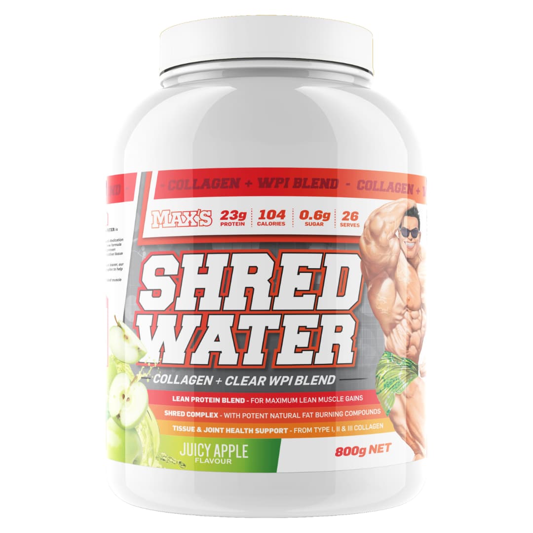 Max's Shred Water - Victorious Fitness Supplements Hervey Bay