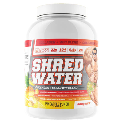 Max's Shred Water - Victorious Fitness Supplements Hervey Bay