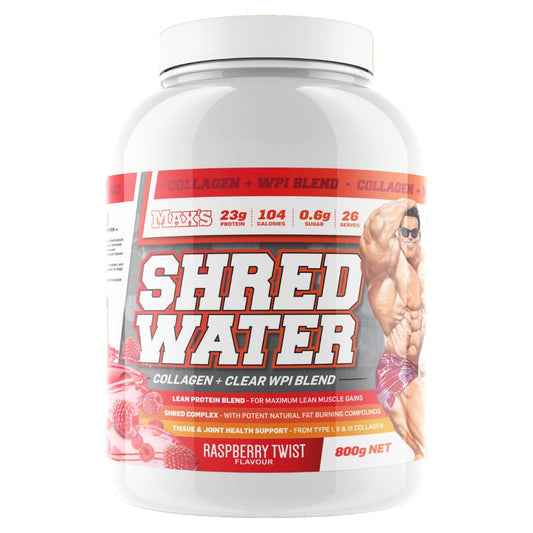 Max's Shred Water - Victorious Fitness Supplements Hervey Bay