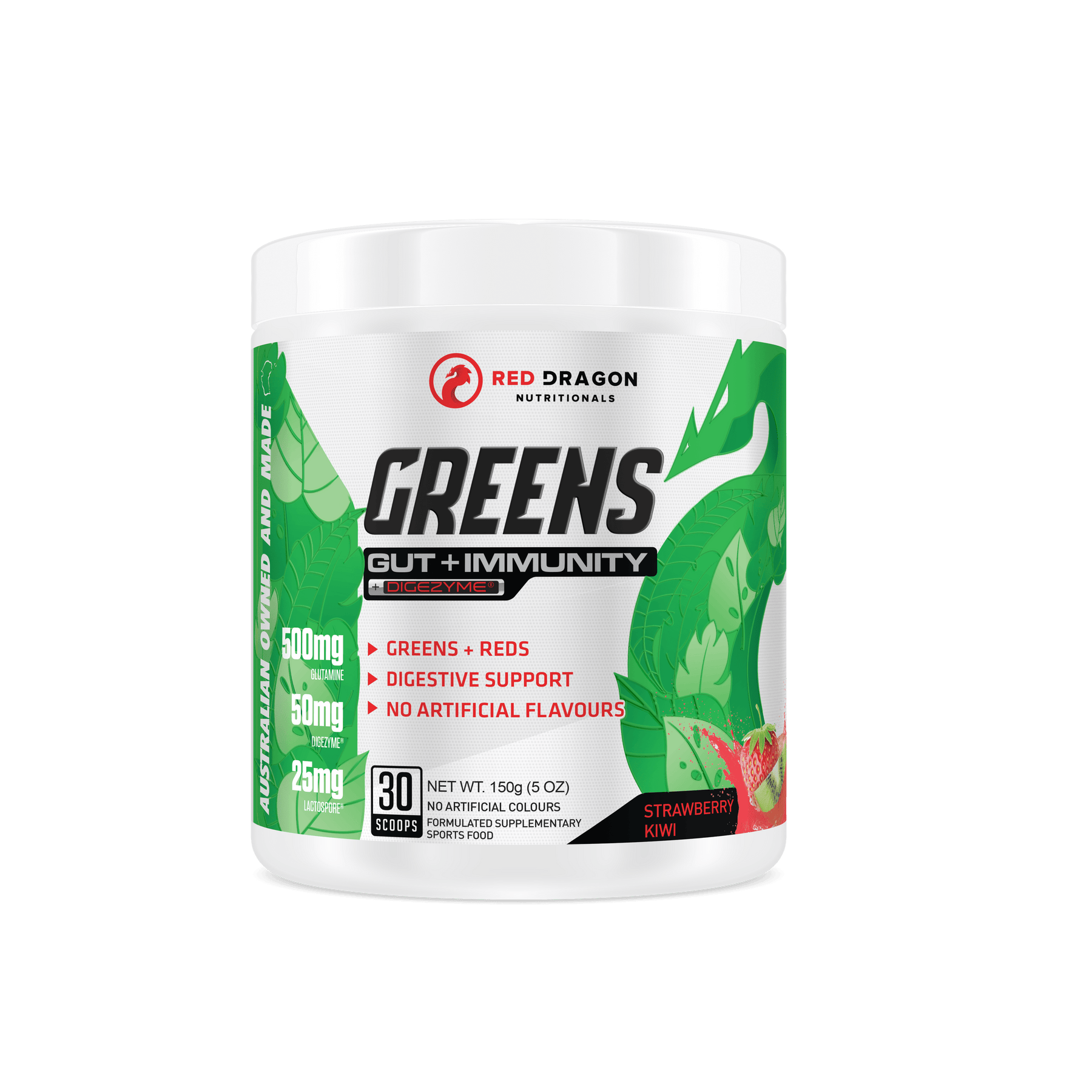 Red Dragon Nutritionals Greens - Victorious Fitness Supplements Hervey Bay