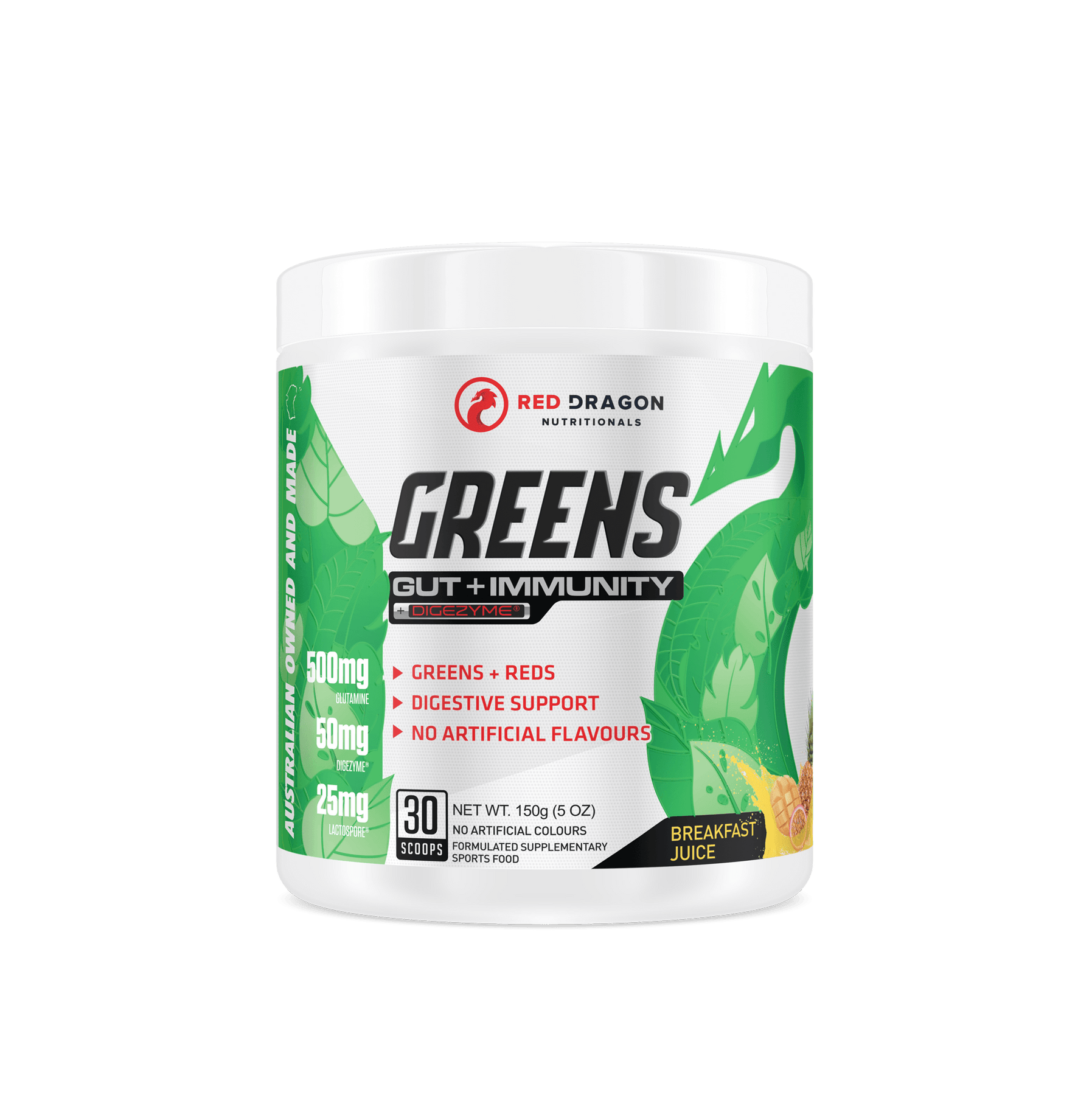 Red Dragon Nutritionals Greens - Victorious Fitness Supplements Hervey Bay