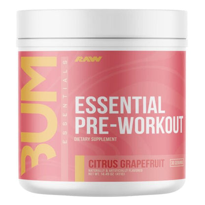 Raw Nutrition CBUM Essential Pre-Workout - Victorious Fitness Supplements Hervey Bay
