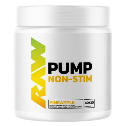 Raw Nutrition CBUM Pump Non-Stim - Victorious Fitness Supplements Hervey Bay