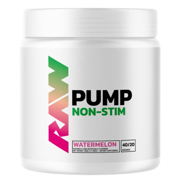 Raw Nutrition CBUM Pump Non-Stim - Victorious Fitness Supplements Hervey Bay