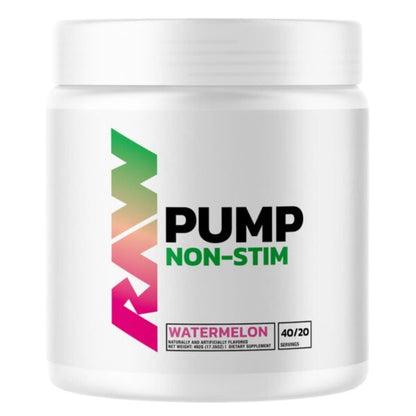 Raw Nutrition CBUM Pump Non-Stim - Victorious Fitness Supplements Hervey Bay