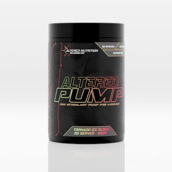 Altered Pump by Altered Nutrition - Victorious Fitness Supplements Hervey Bay