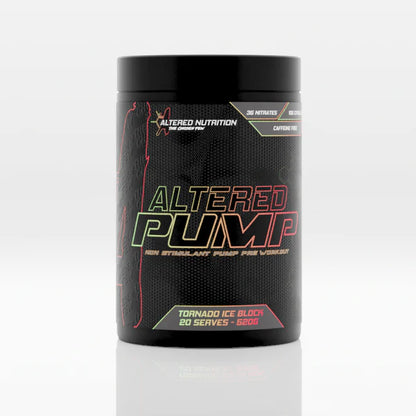 Altered Pump by Altered Nutrition - Victorious Fitness Supplements Hervey Bay
