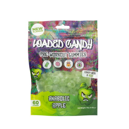 PRE-WORKOUT GUMMIES BY LOADED CANDY