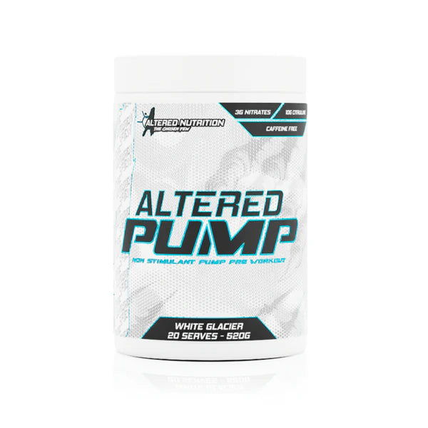 Altered Pump by Altered Nutrition - Victorious Fitness Supplements Hervey Bay