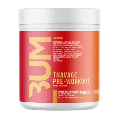 Raw Nutrition CBUM Thavage - Victorious Fitness Supplements Hervey Bay