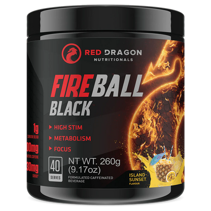 Red Dragon Nutritionals Fireball Black - Victorious Fitness Supplements Hervey Bay