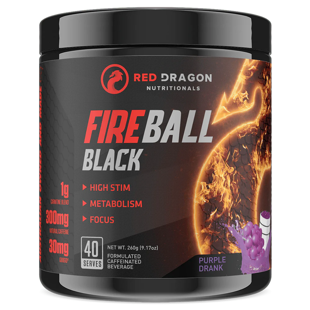 Red Dragon Nutritionals Fireball Black - Victorious Fitness Supplements Hervey Bay