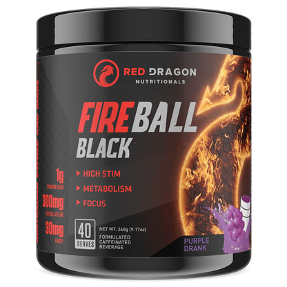 Red Dragon Nutritionals Fireball Black - Victorious Fitness Supplements Hervey Bay