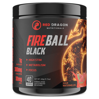 Red Dragon Nutritionals Fireball Black - Victorious Fitness Supplements Hervey Bay