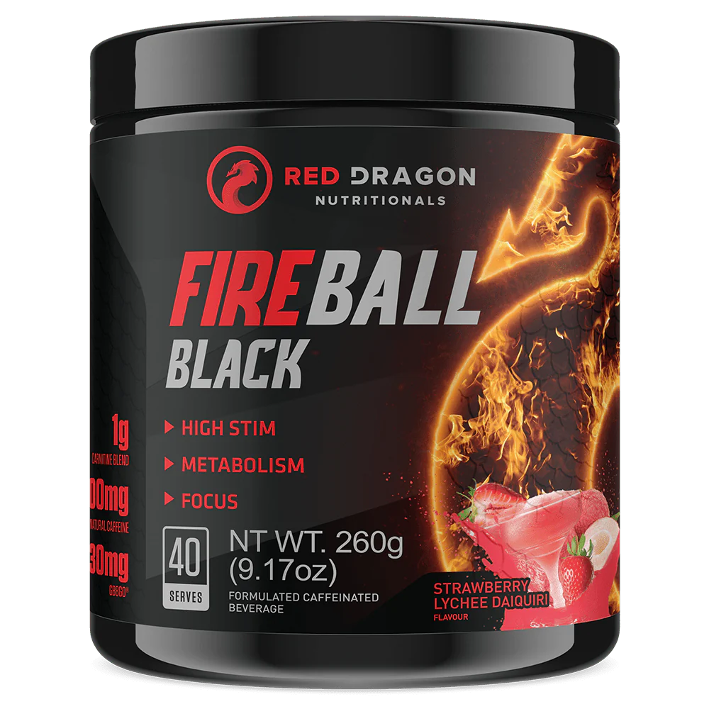Red Dragon Nutritionals Fireball Black - Victorious Fitness Supplements Hervey Bay