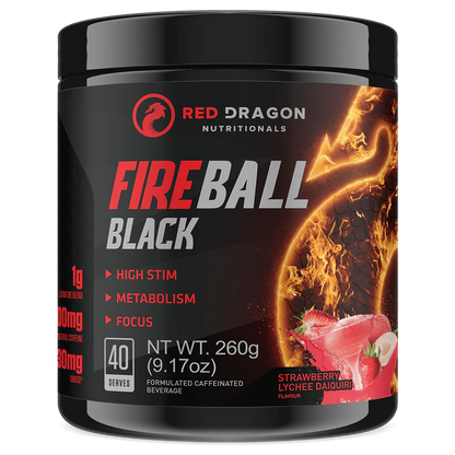 Red Dragon Nutritionals Fireball Black - Victorious Fitness Supplements Hervey Bay