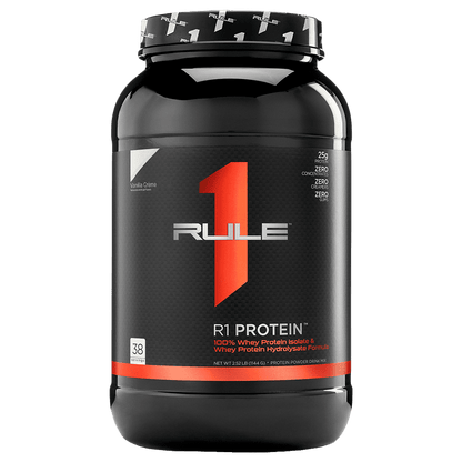 Rule 1 100% Whey Protein Isolate - Victorious Fitness Supplements Hervey Bay