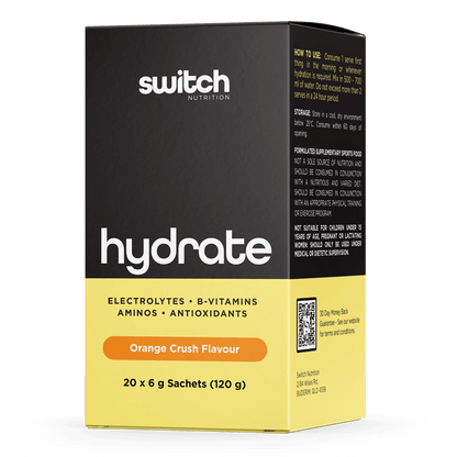 Switch Nutrition Hydrate - Victorious Fitness Supplements Hervey Bay